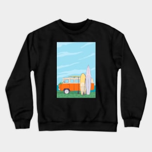 SUP and SURF good time Crewneck Sweatshirt